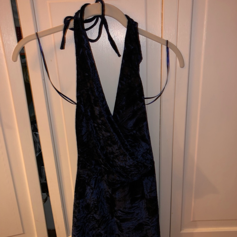 Victoria + Sophia velvet cocktail dress